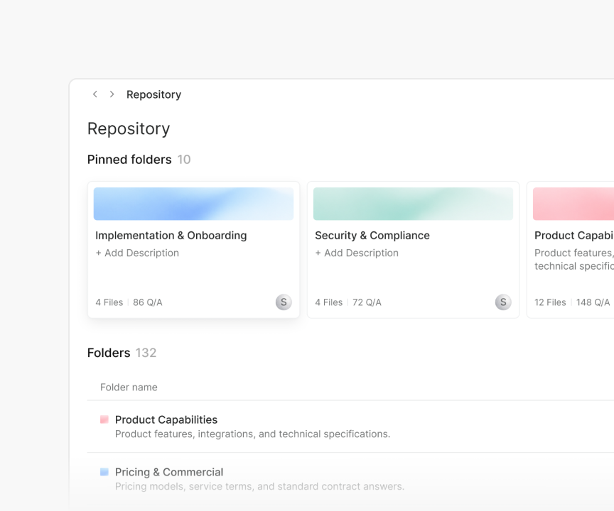 Norric repository showing pinned folders and organized knowledge base folders